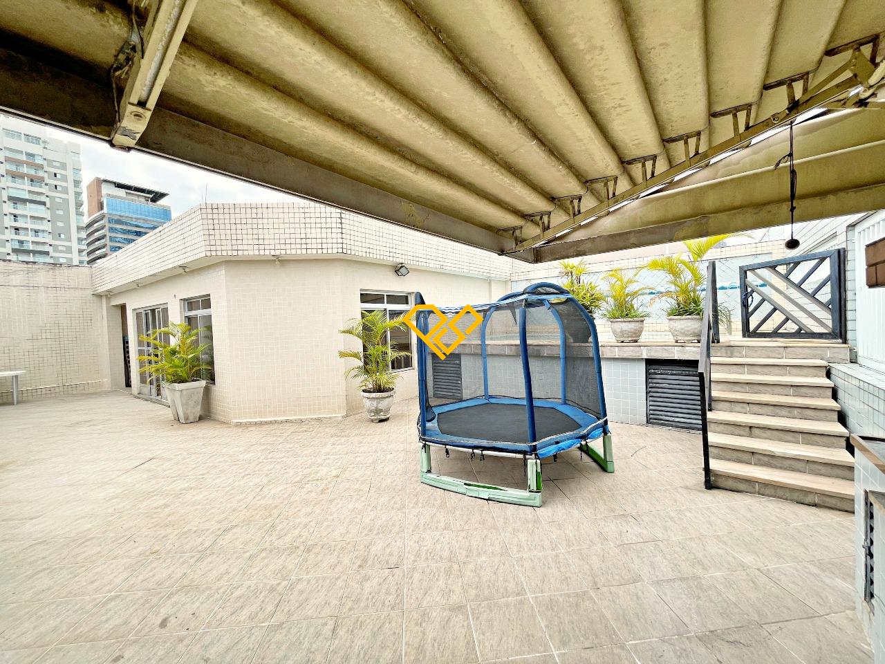 Cobertura à venda no Gonzaga: Área aberta