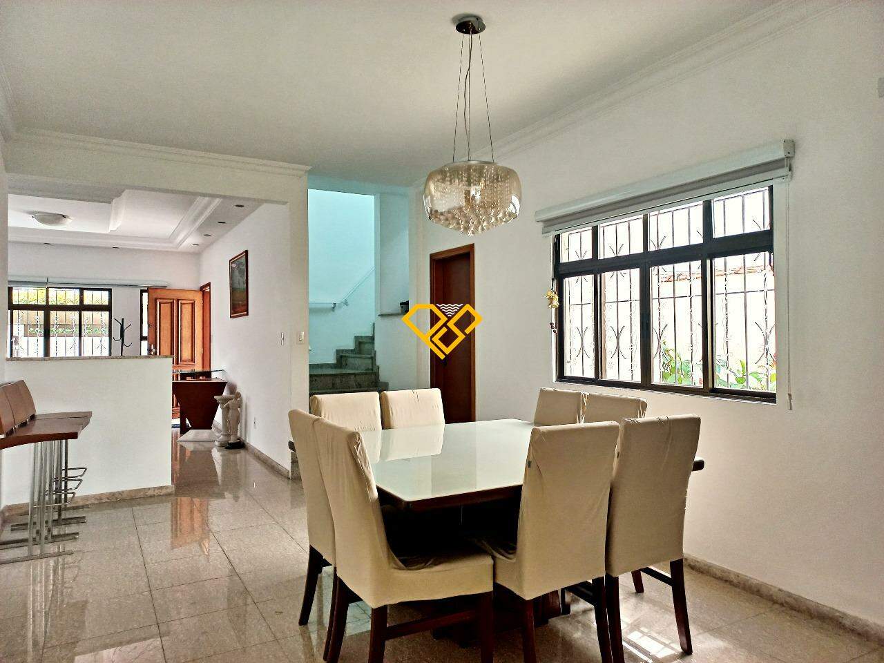 Sobrado para aluguel no Aparecida: Sala