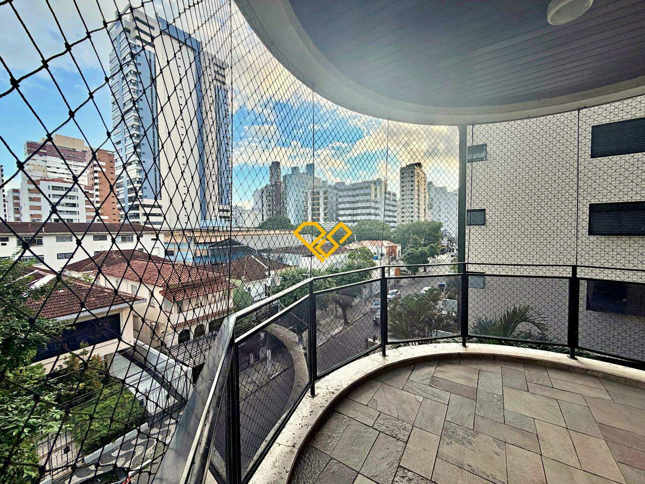Apartamento à venda no Gonzaga: Varanda