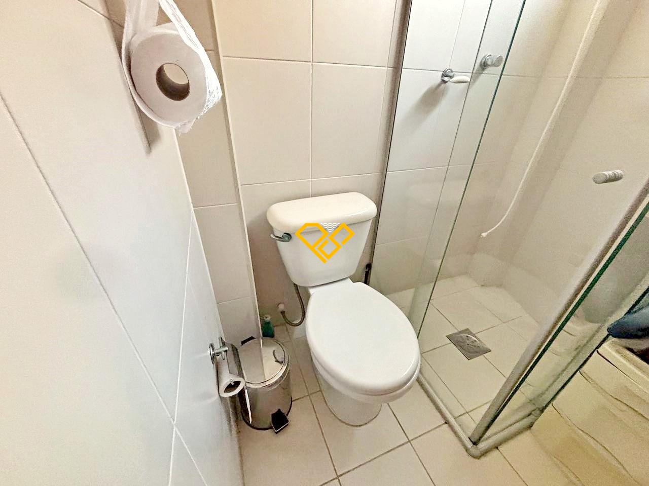 Apartamento para aluguel no Gonzaga: Wc de serviço