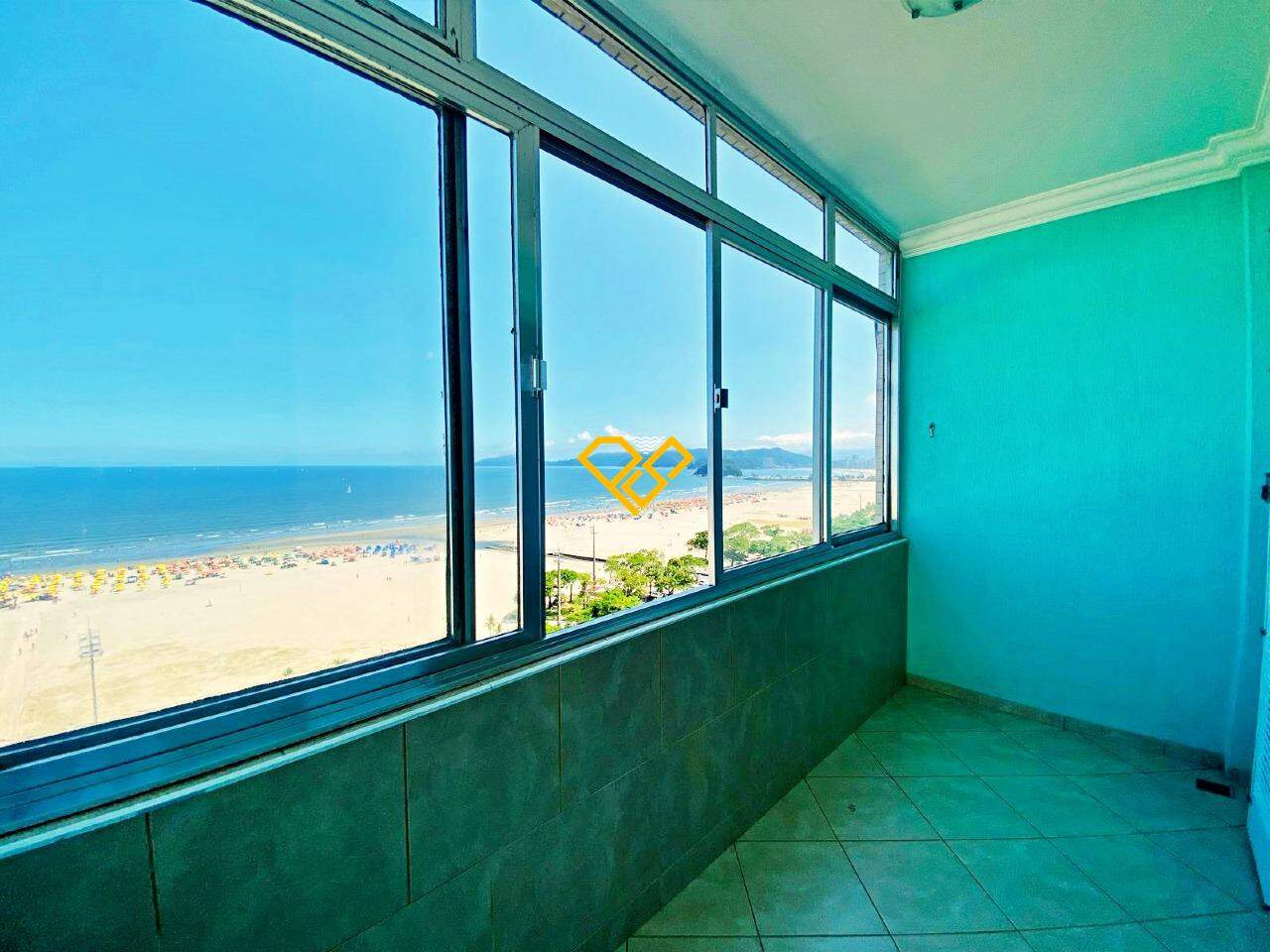 Apartamento à venda no Gonzaga: Varanda
