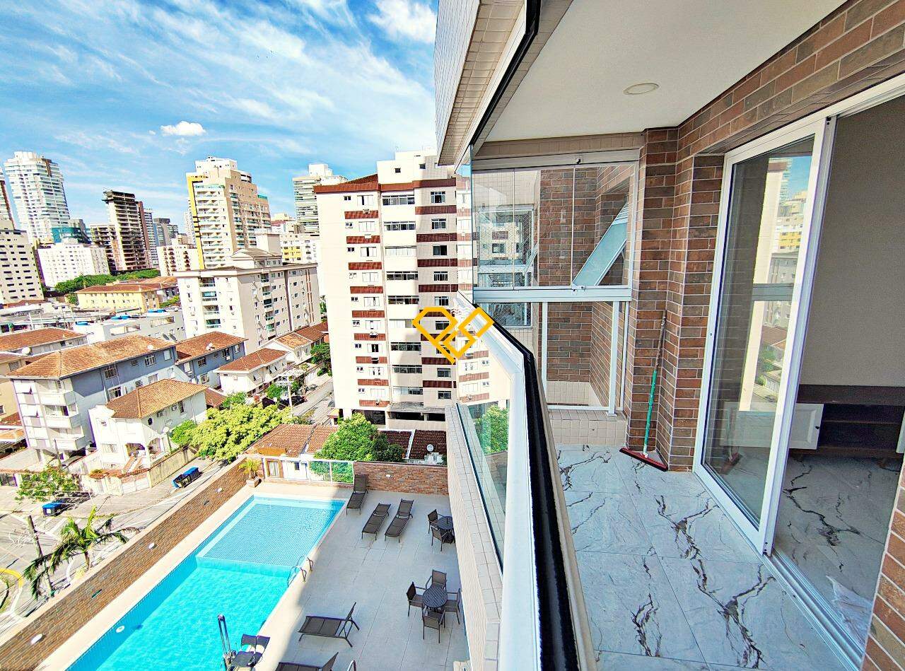 Apartamento à venda no Campo Grande: Varanda