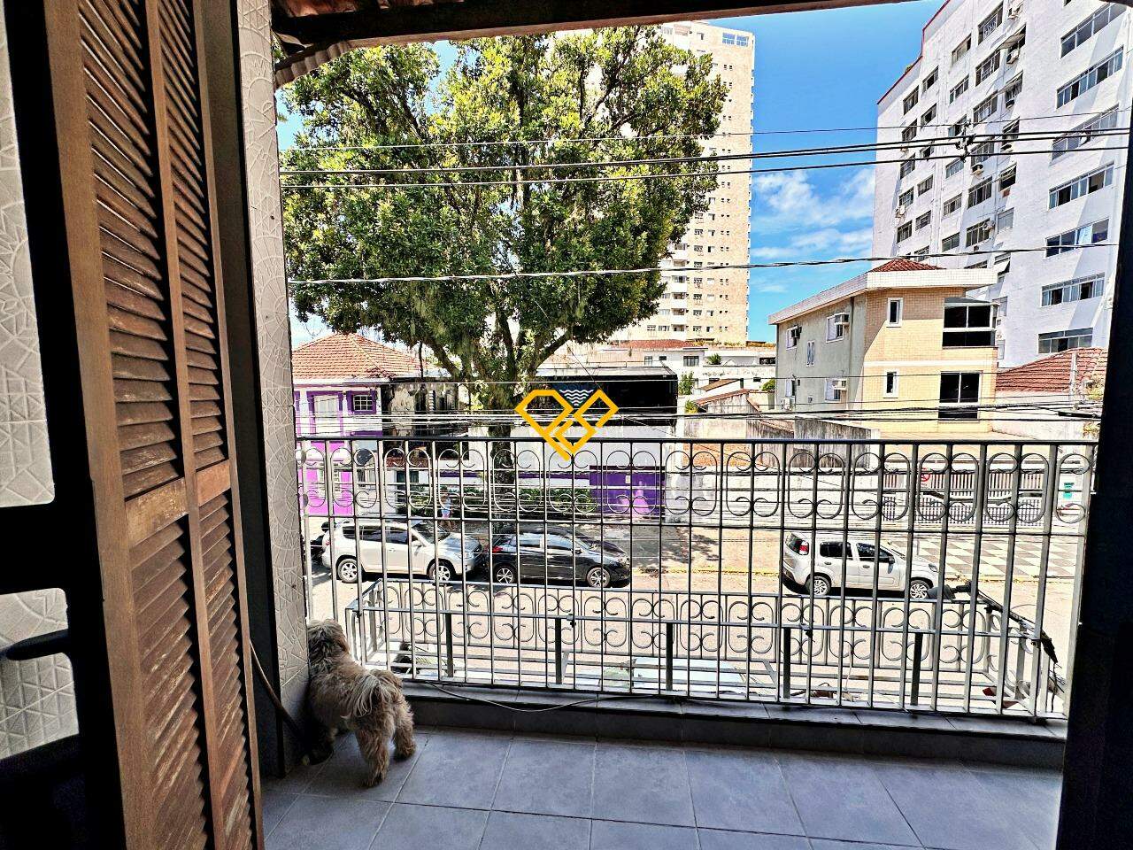 Sobrado à venda no Vila Belmiro: Varanda