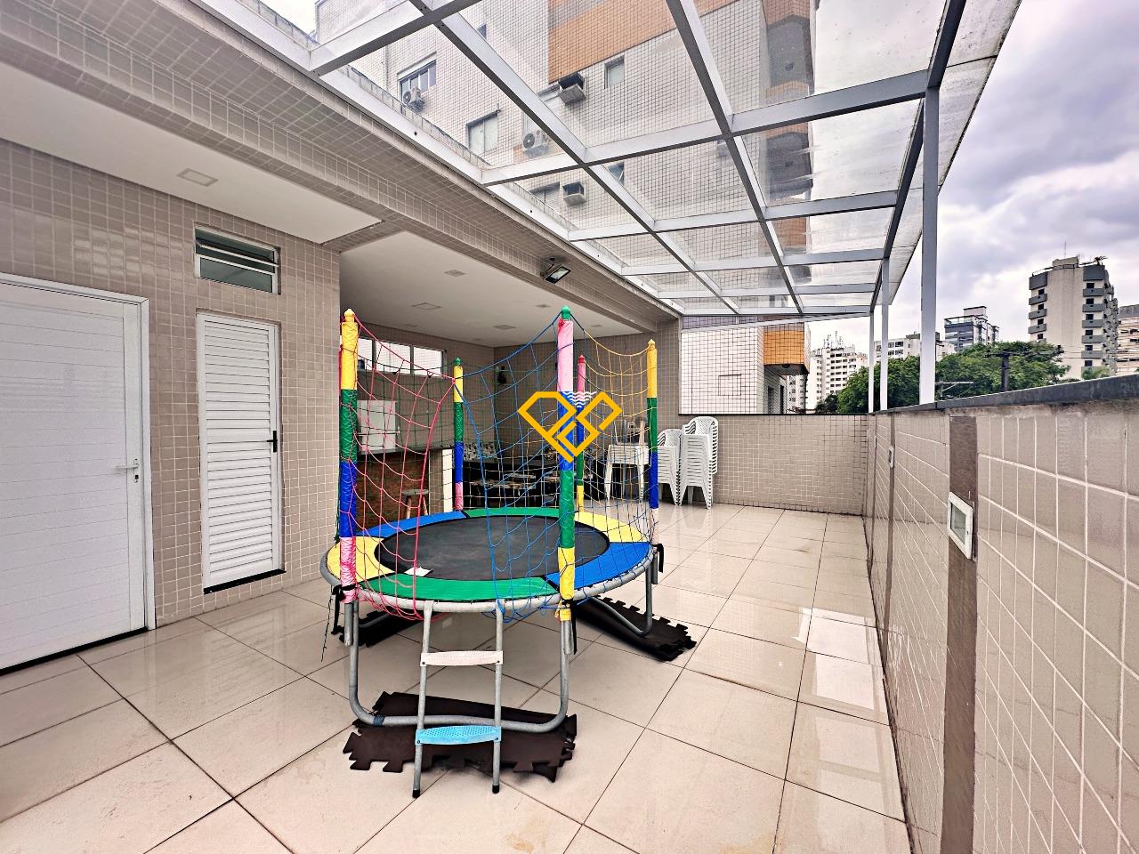 Sobrado à venda no José Menino: 3° Piso - Salão de festas