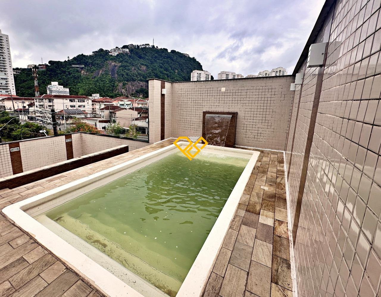 Sobrado à venda no José Menino: 3° Piso - Piscina