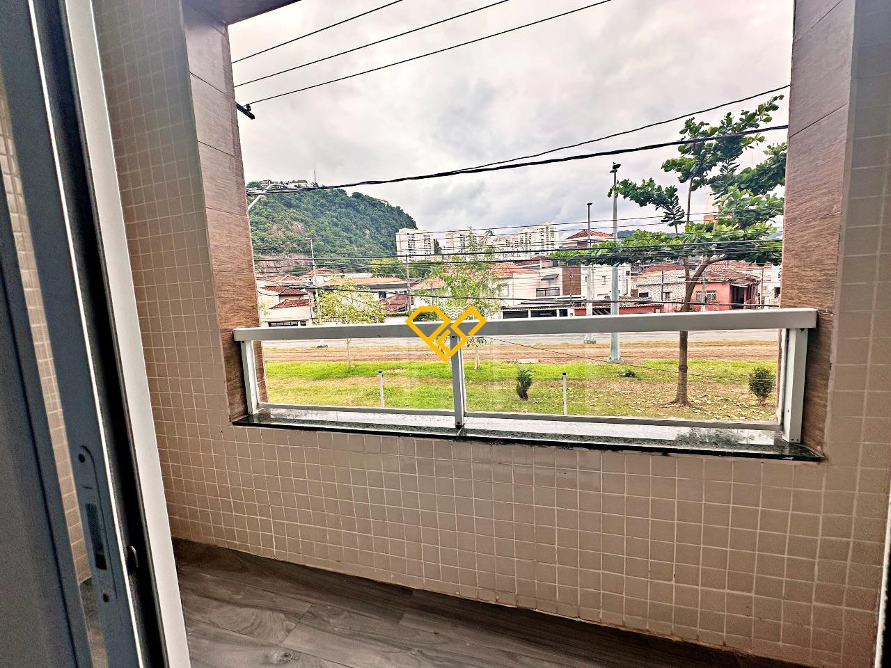 Sobrado à venda no José Menino: 2° Piso - Varanda