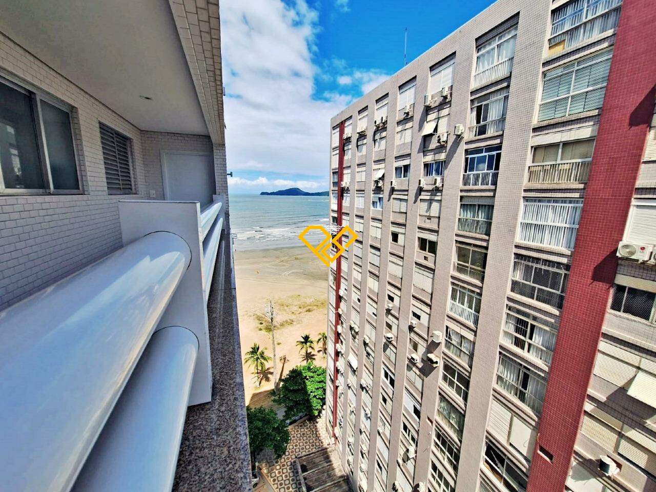 Apartamento para aluguel no José Menino: Vista da entrada de serviço
