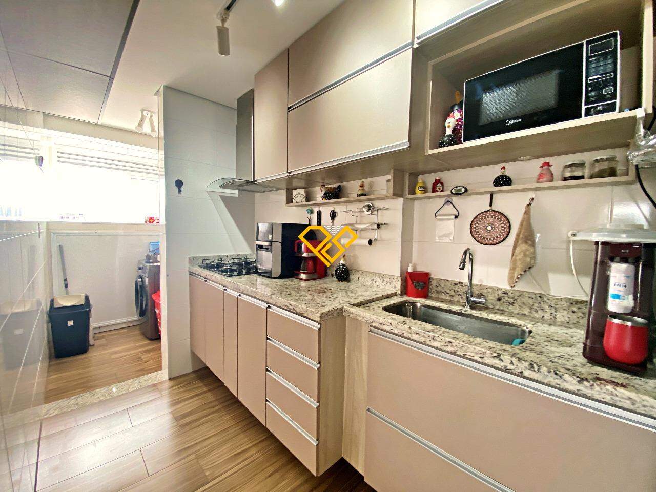 Apartamento à venda no Embaré: Cozinha