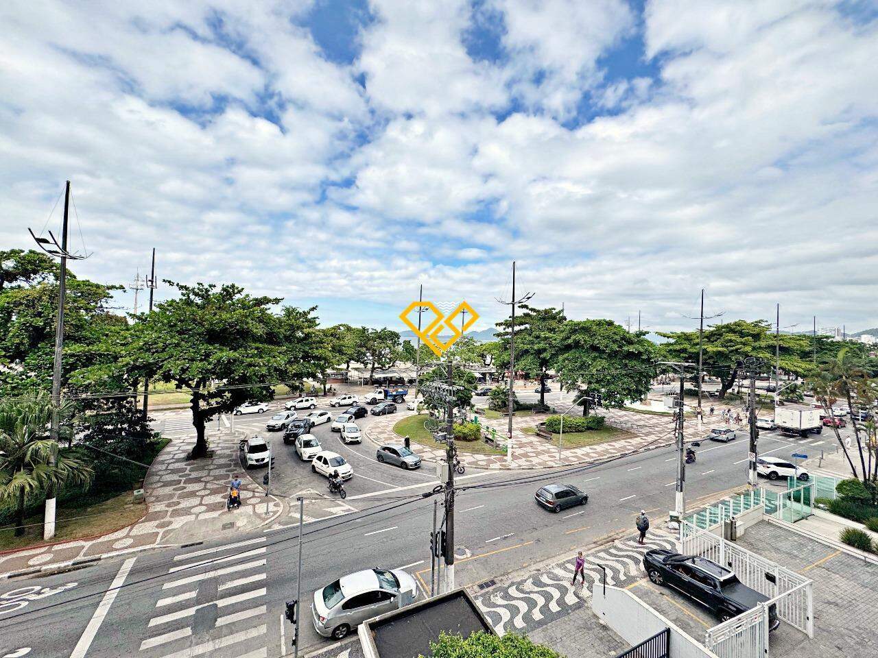 Apartamento para aluguel no Embaré: Vista