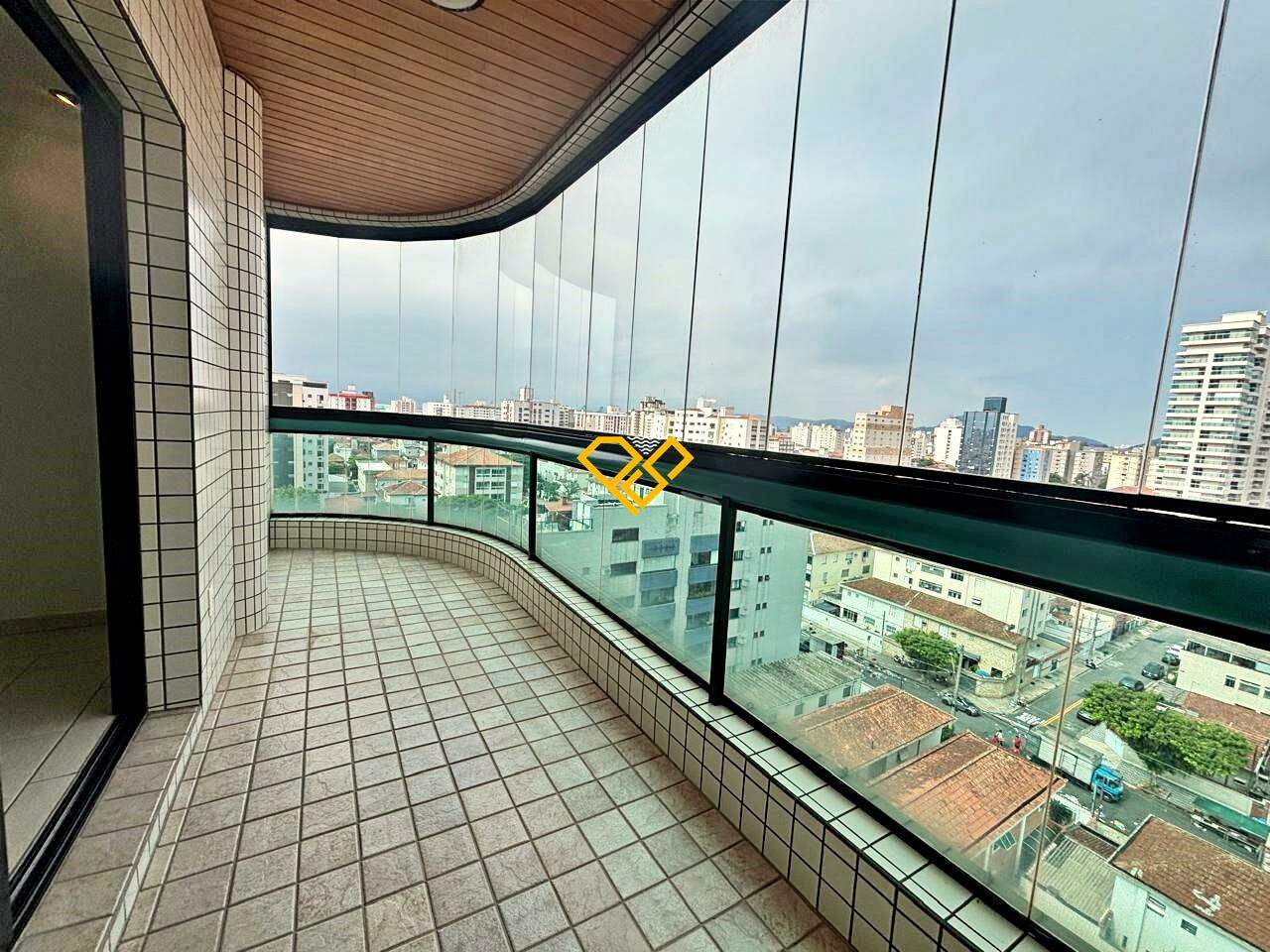 Apartamento à venda no Embaré: Varanda
