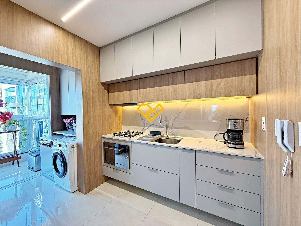 Apartamento à venda no Embaré: Cozinha