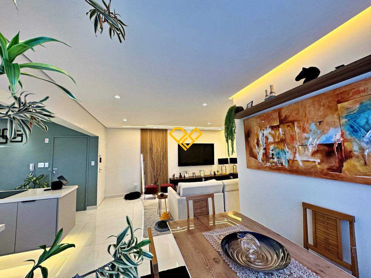 Apartamento à venda no Campo Grande: Sala