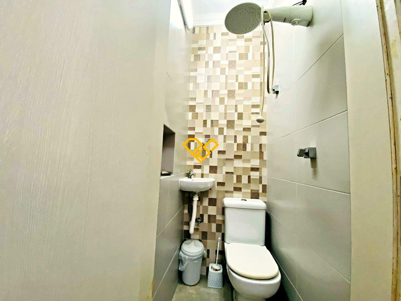 Apartamento à venda no Boqueirão: Wc de serviço