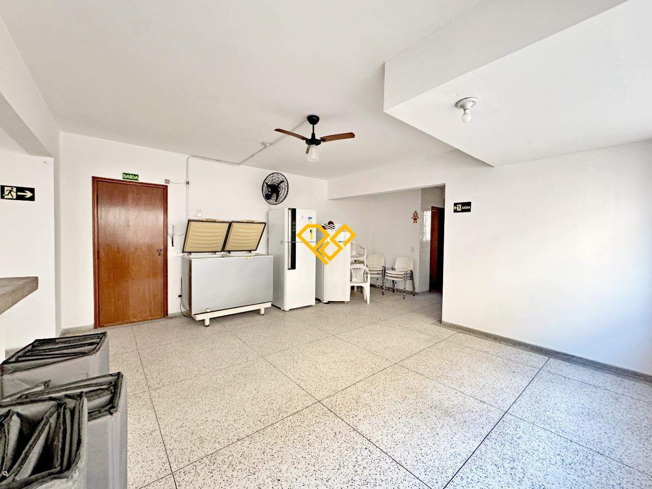 Apartamento à venda no Embaré: Lazer - Salão de festas