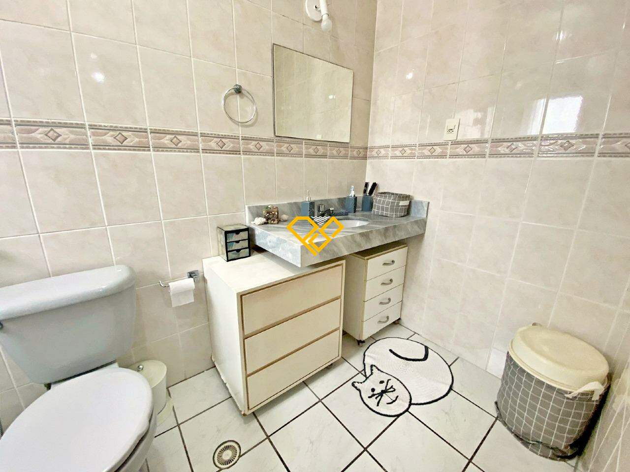 Apartamento à venda no Campo Grande: Wc suíte 2