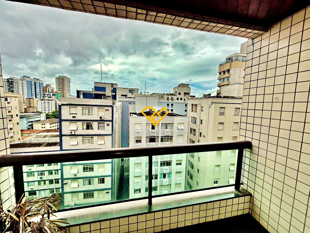 Cobertura à venda no Aparecida: Varanda