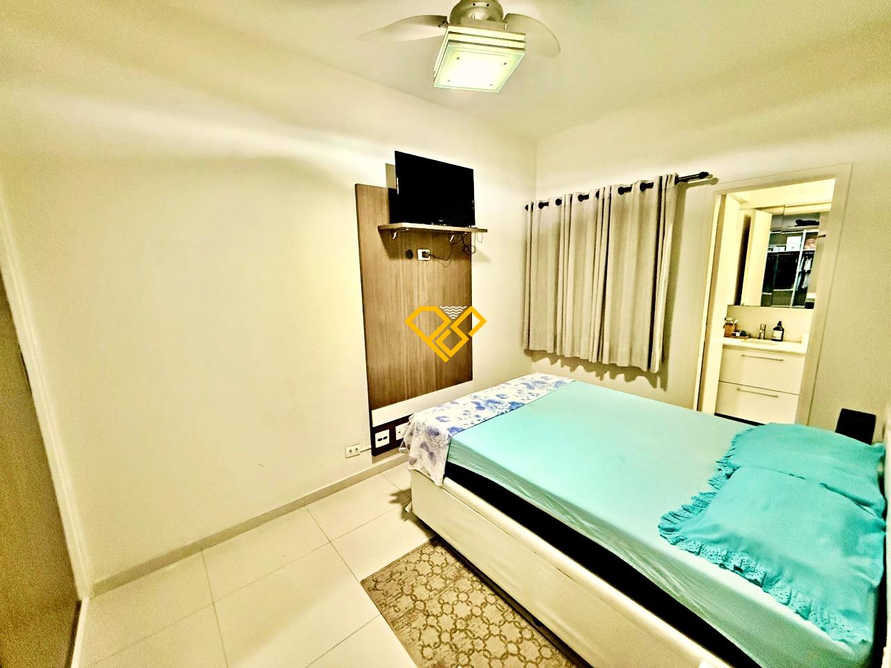 Apartamento à venda no Gonzaga: Dormitório 1 - suíte