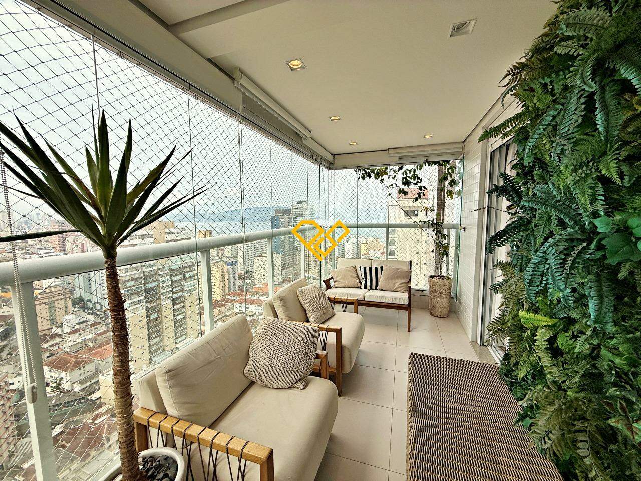 Apartamento à venda no Gonzaga: Varanda