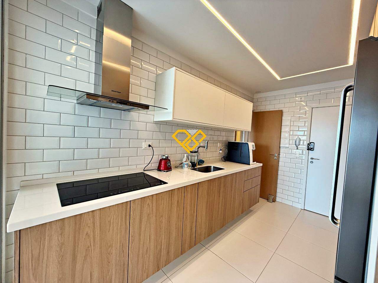 Apartamento à venda no Gonzaga: Cozinha