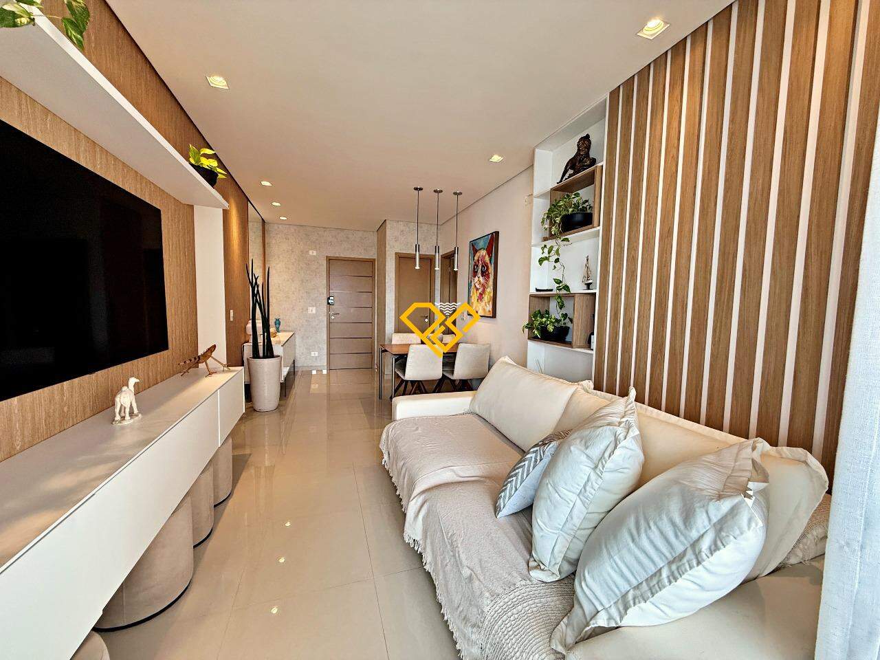 Apartamento à venda no Gonzaga: Sala