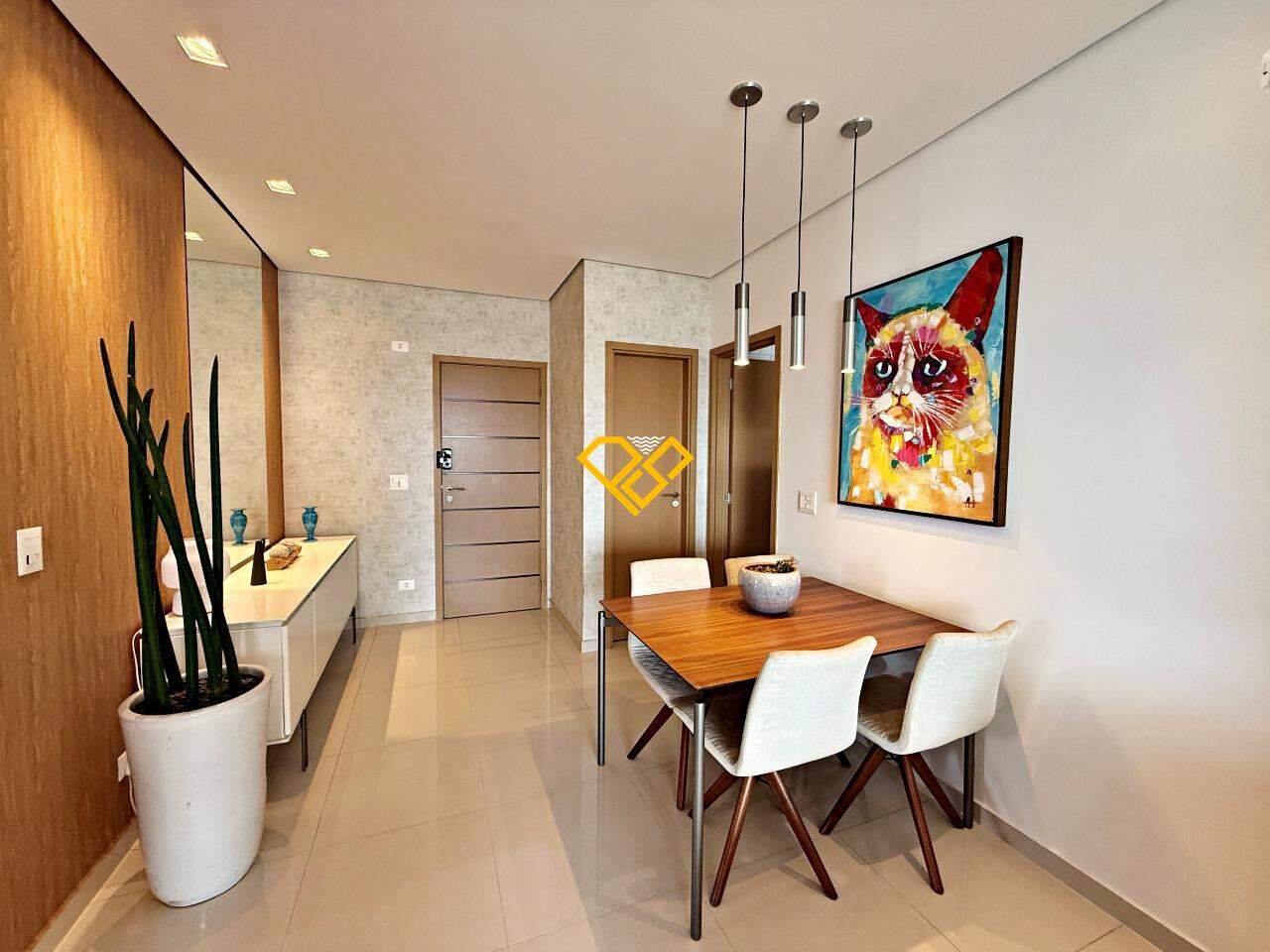 Apartamento à venda no Gonzaga: Sala