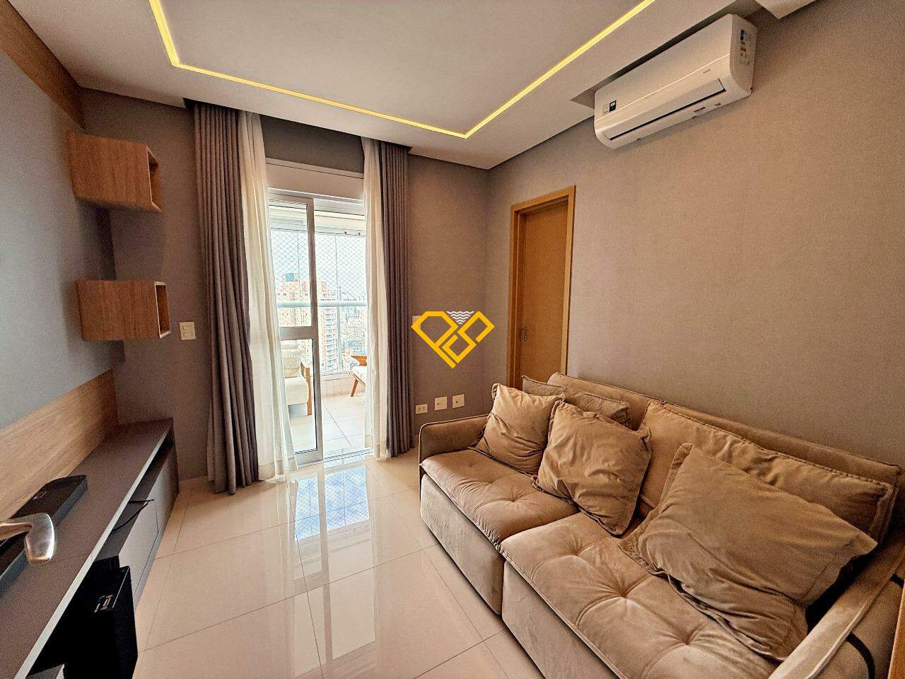 Apartamento à venda no Gonzaga: Dormitório 3 - suíte americana