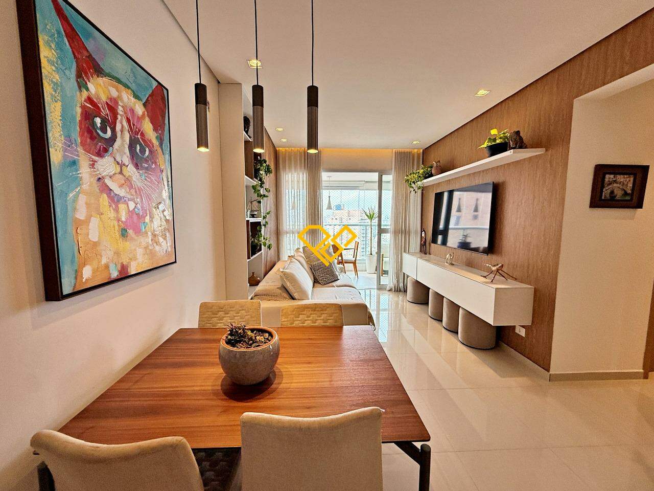 Apartamento à venda no Gonzaga: Sala