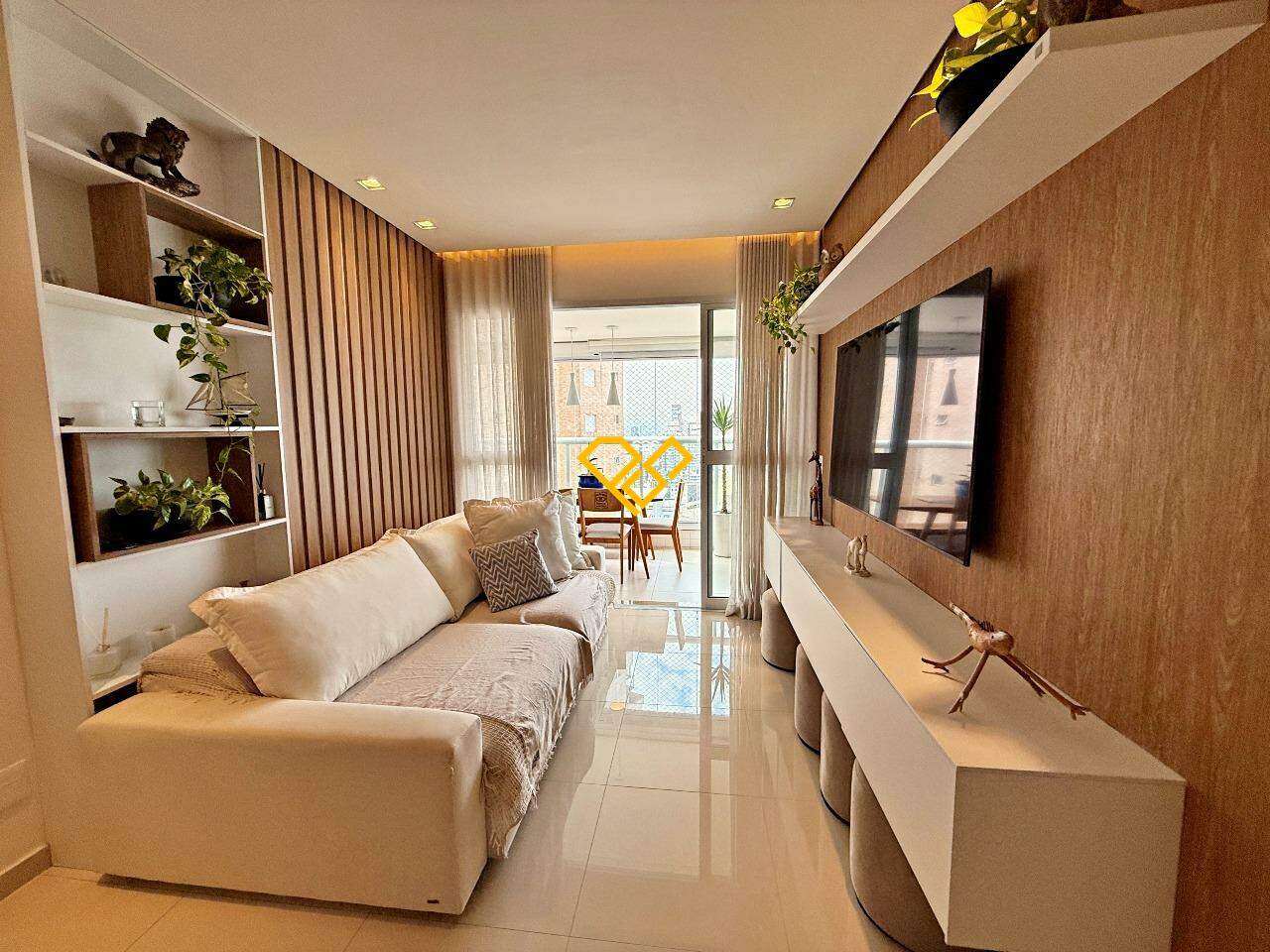 Apartamento à venda no Gonzaga: Sala