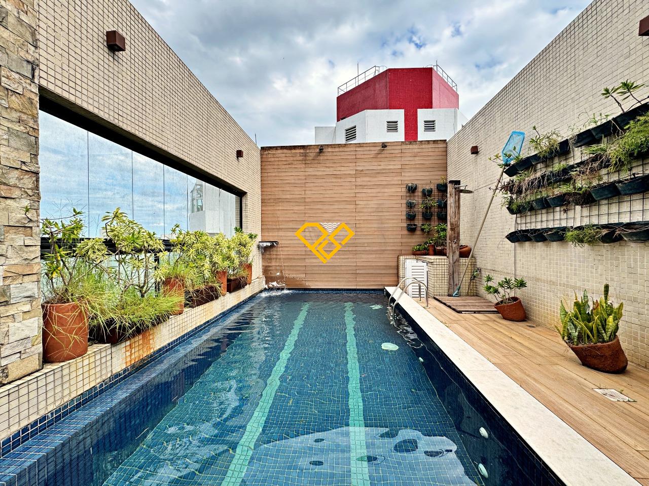 Cobertura à venda no Boqueirão: Piscina