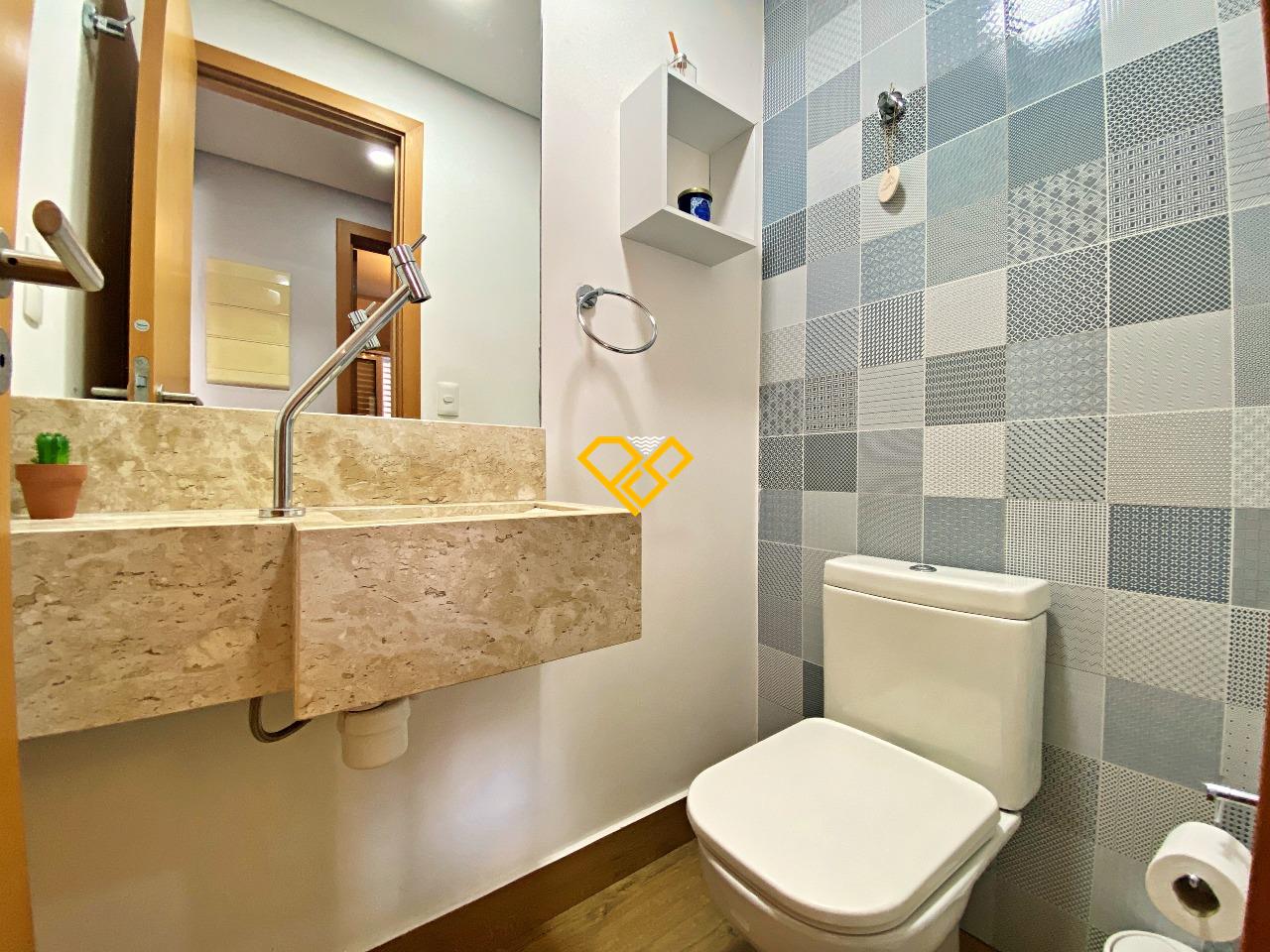 Apartamento à venda no Embaré: Lavabo