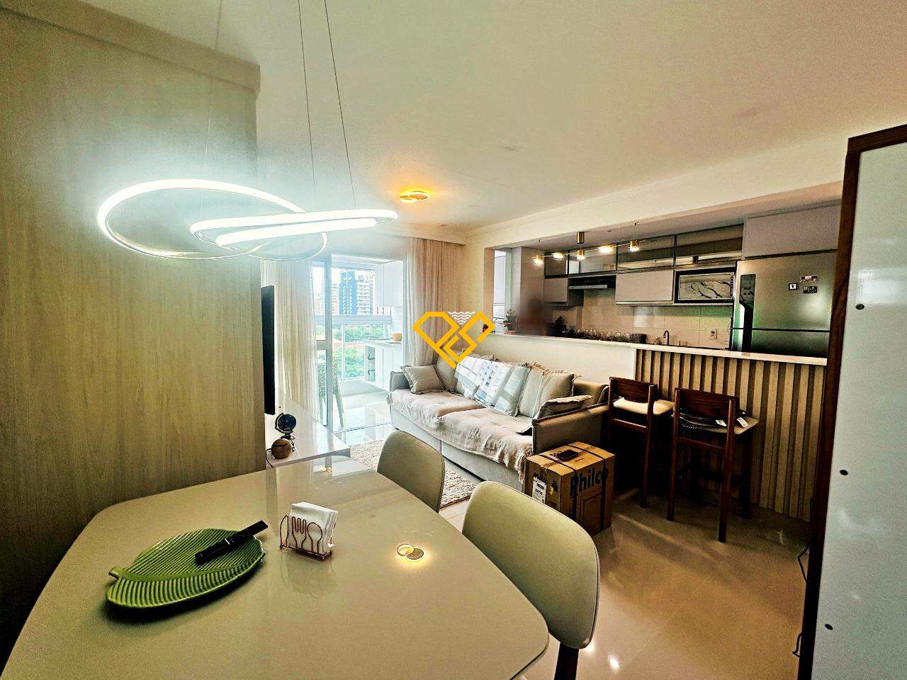 Apartamento para aluguel no Embaré: Sala