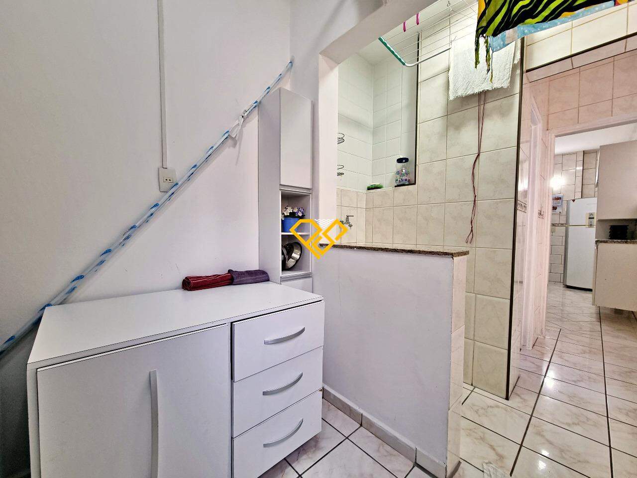 Apartamento à venda no Gonzaga: Área de serviço