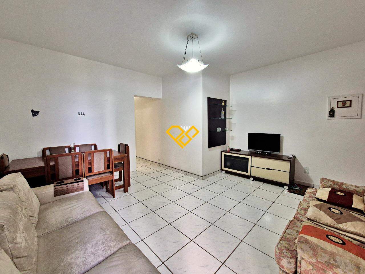 Apartamento à venda no Gonzaga: Sala