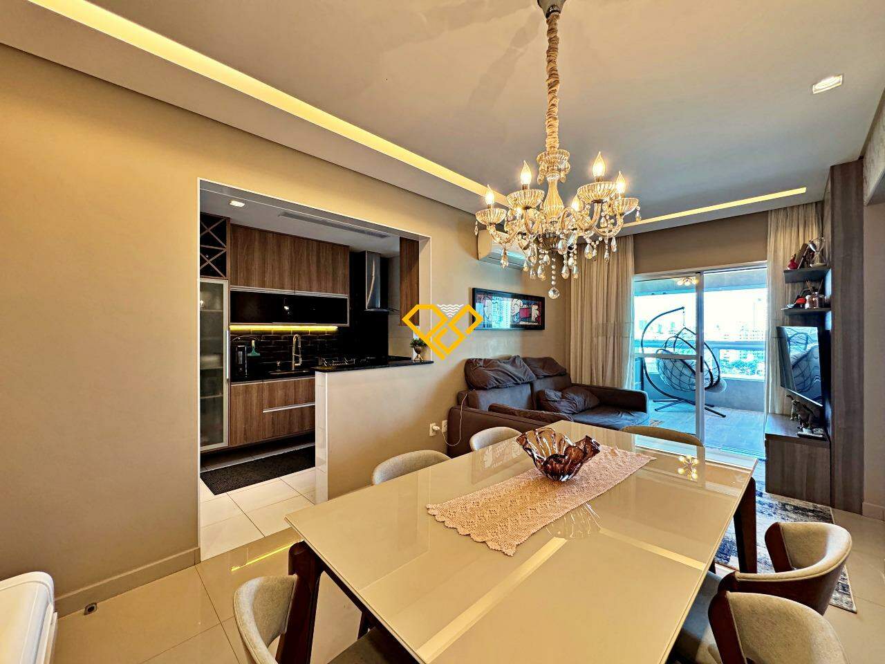 Apartamento à venda no José Menino: Sala