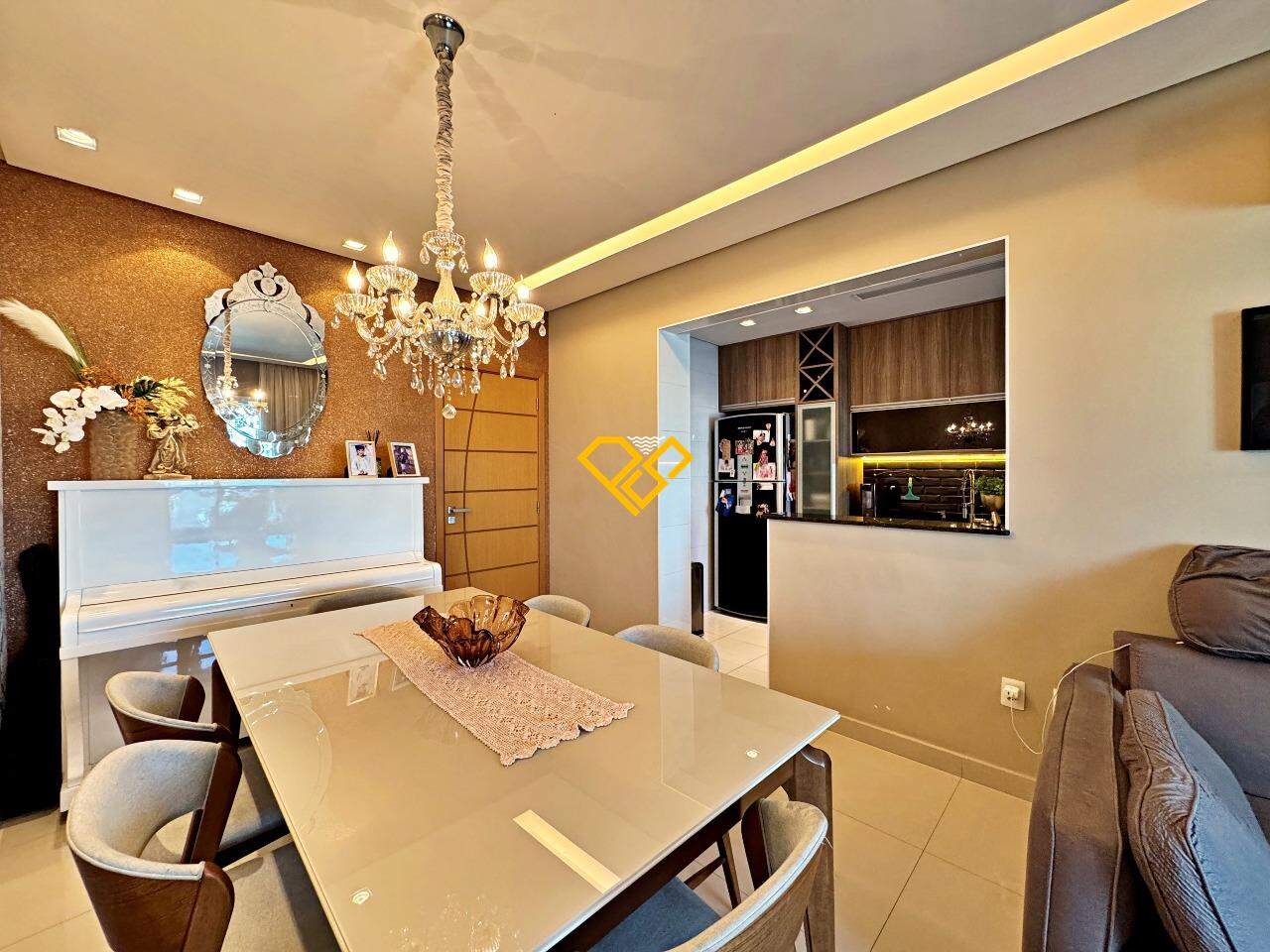 Apartamento à venda no José Menino: Sala