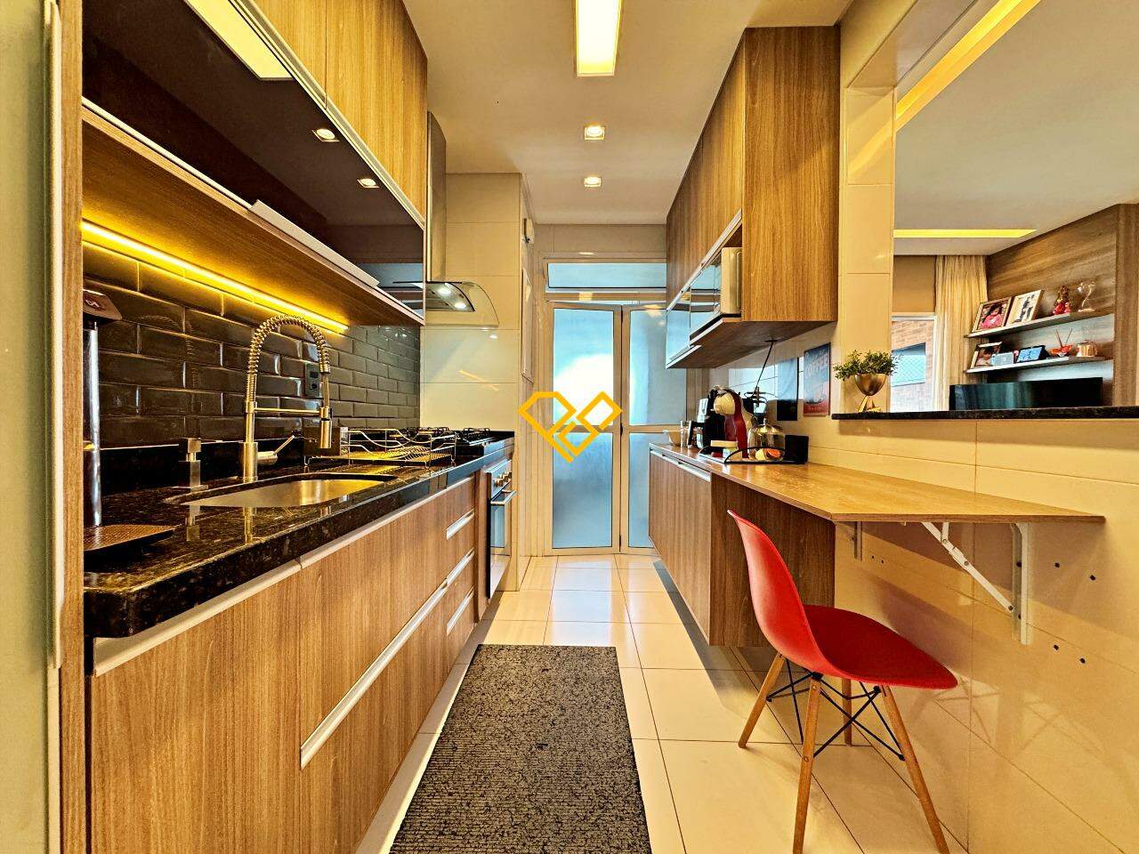 Apartamento à venda no José Menino: Cozinha