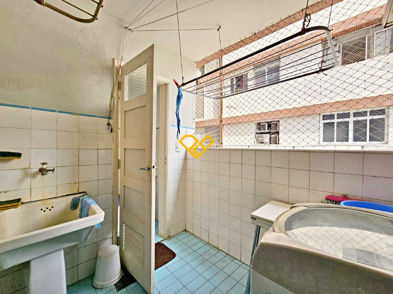 Apartamento para aluguel no Gonzaga: Área de serviço
