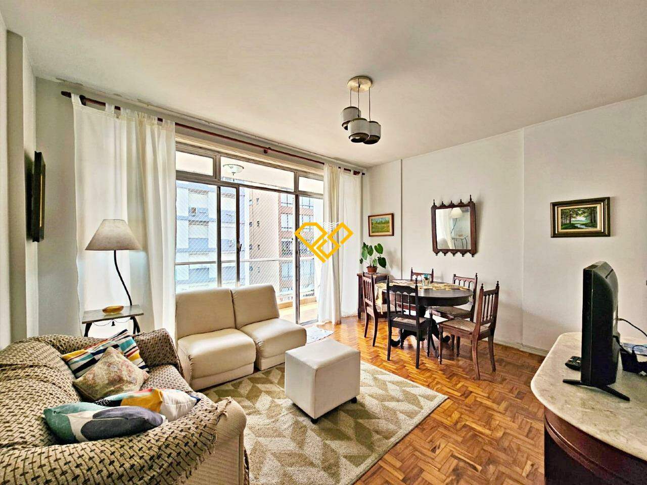 Apartamento para aluguel no Gonzaga: Sala