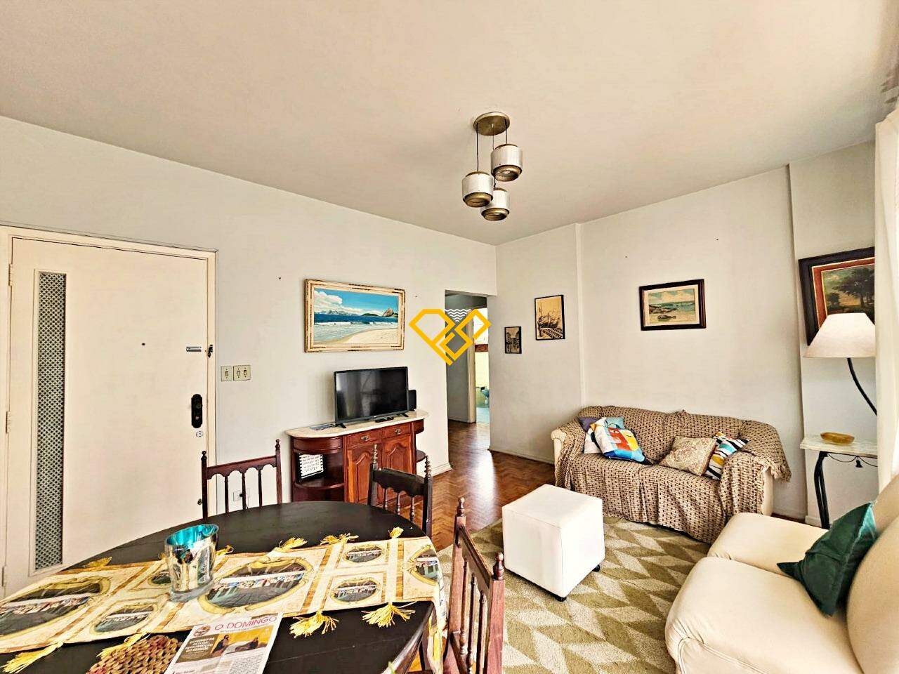Apartamento para aluguel no Gonzaga: Sala