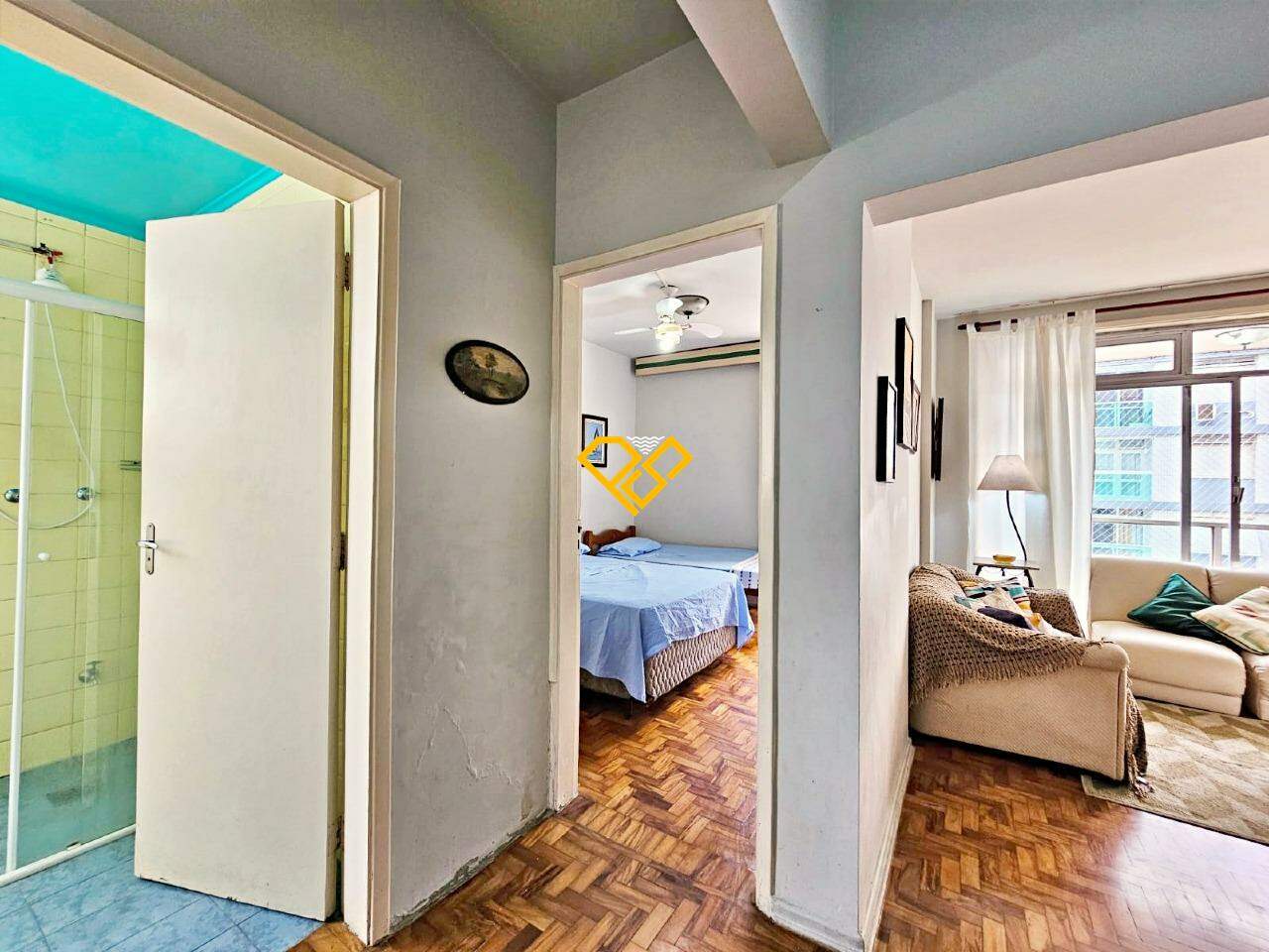 Apartamento para aluguel no Gonzaga: Área íntima