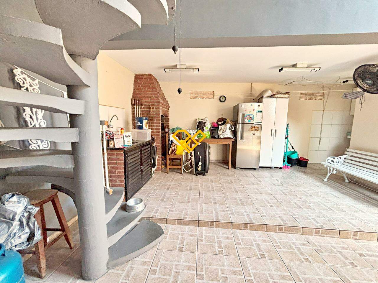 Casa à venda no Boqueirão: Área gourmet com churrasqueira