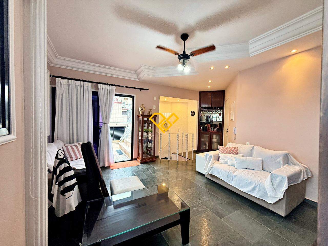 Cobertura à venda no Pompéia: Sala 2° piso