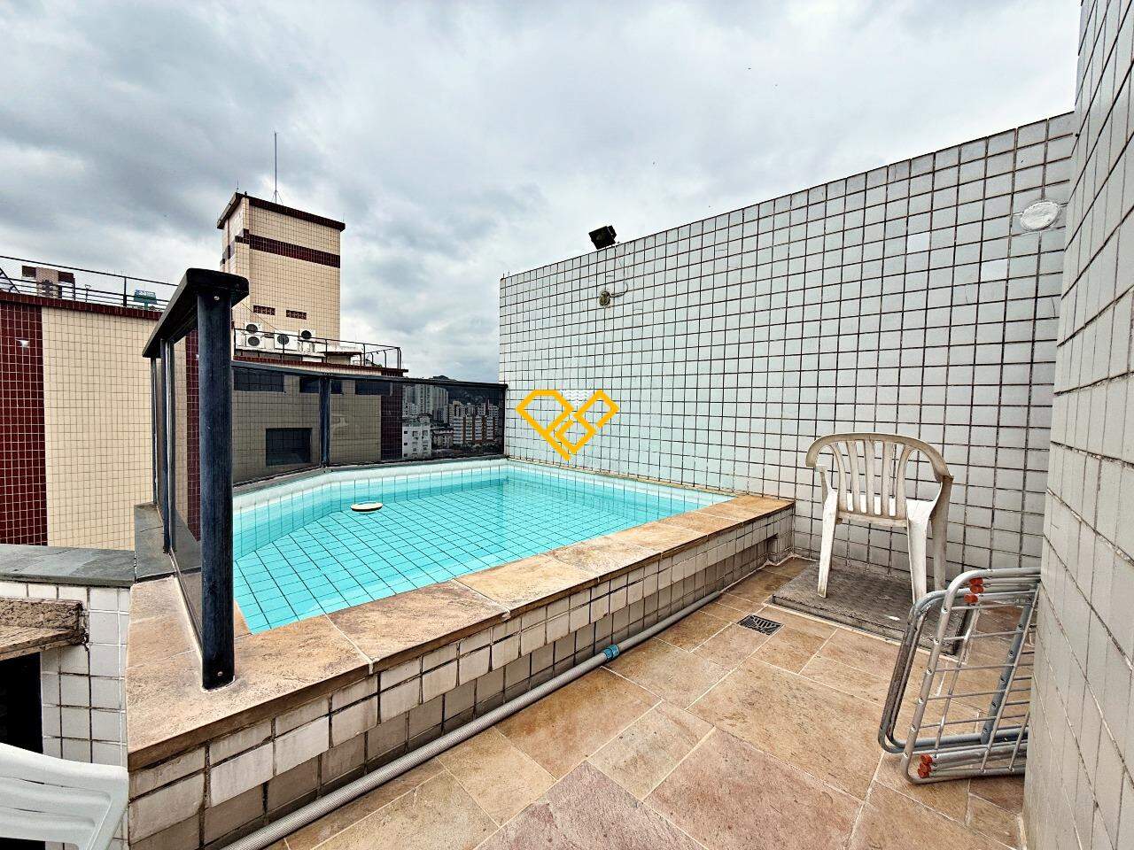 Cobertura à venda no Pompéia: Piscina