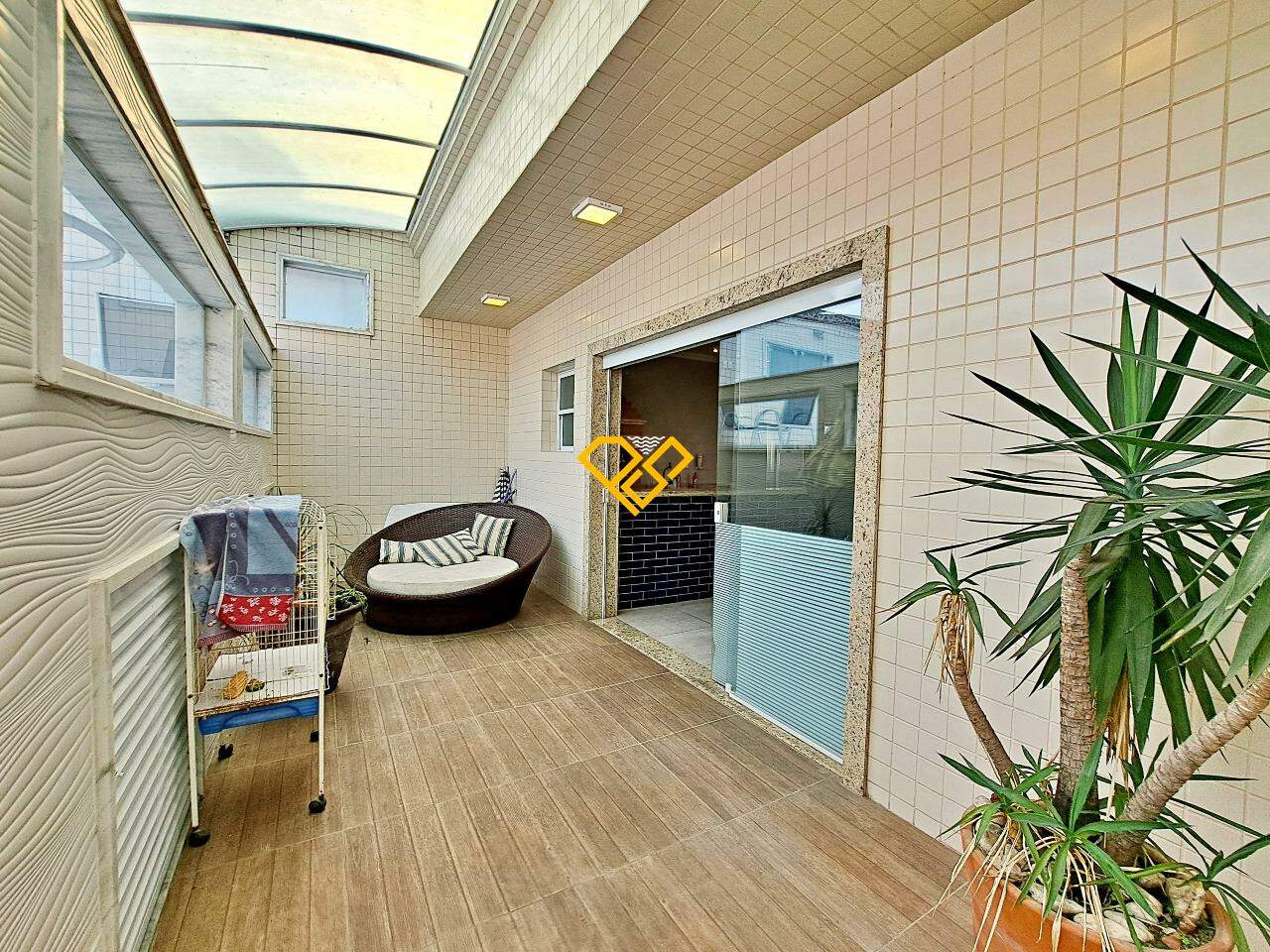 Casa à venda no Marapé: Varanda