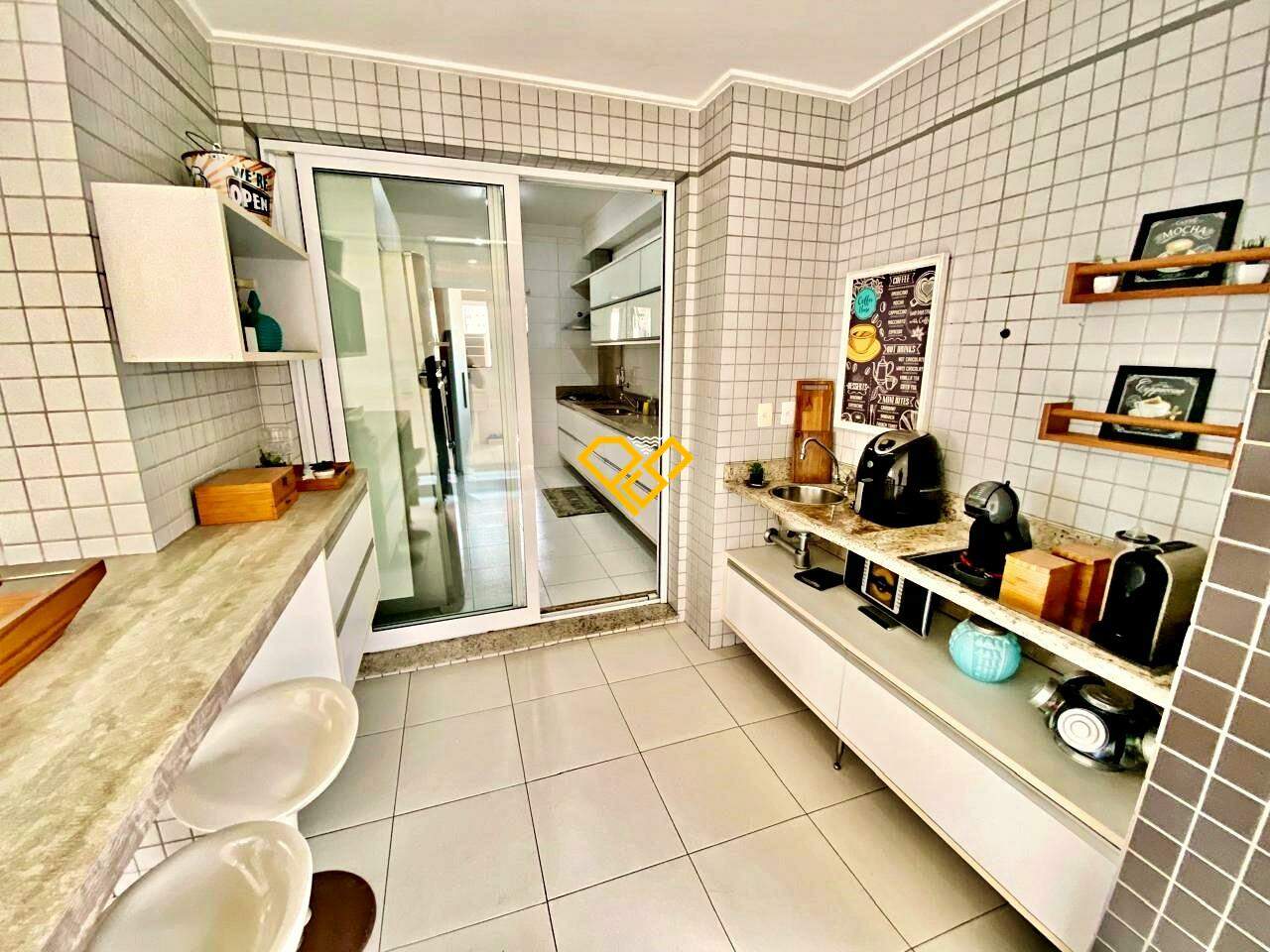 Apartamento para aluguel no Embaré: Varanda