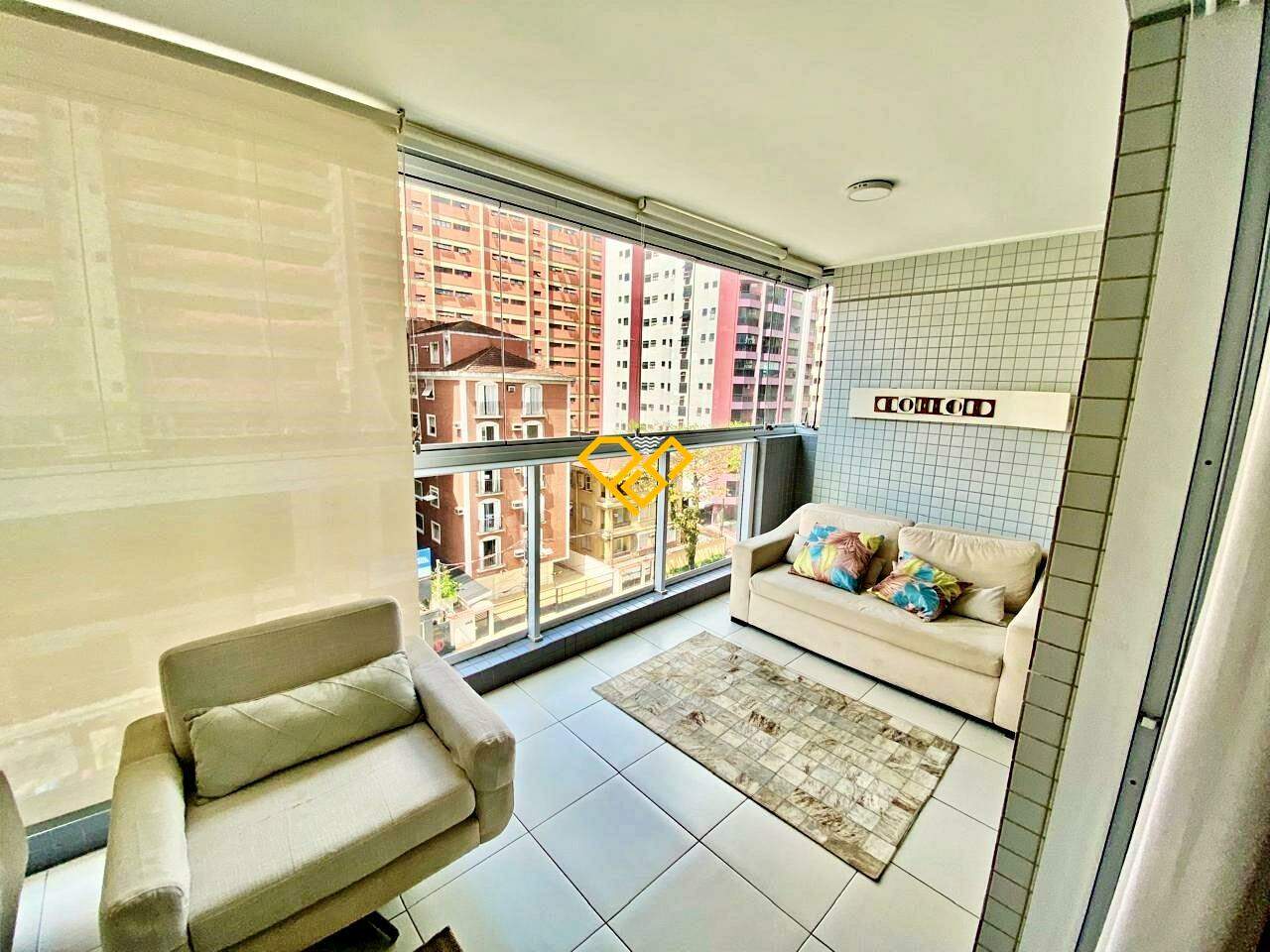 Apartamento para aluguel no Embaré: Varanda