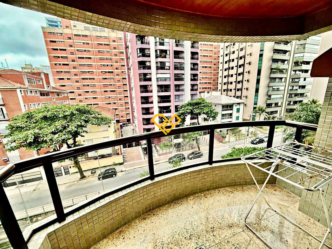 Apartamento à venda no Embaré: Varanda da suíte 2