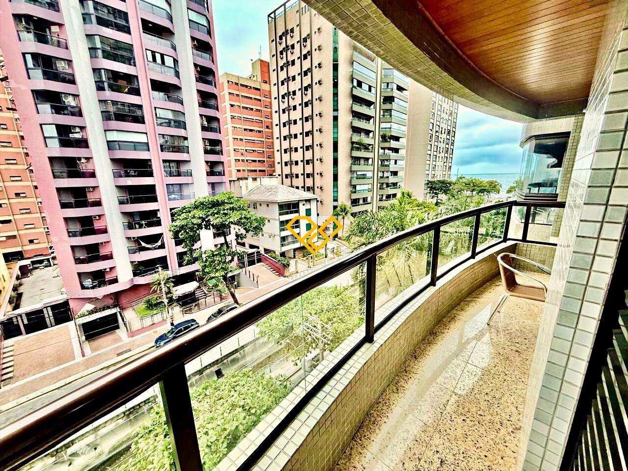 Apartamento à venda no Embaré: Varanda da suíte master