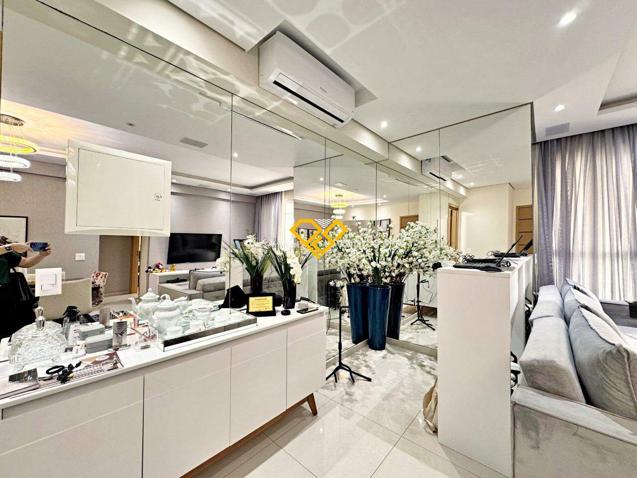 Apartamento à venda no Gonzaga: Sala