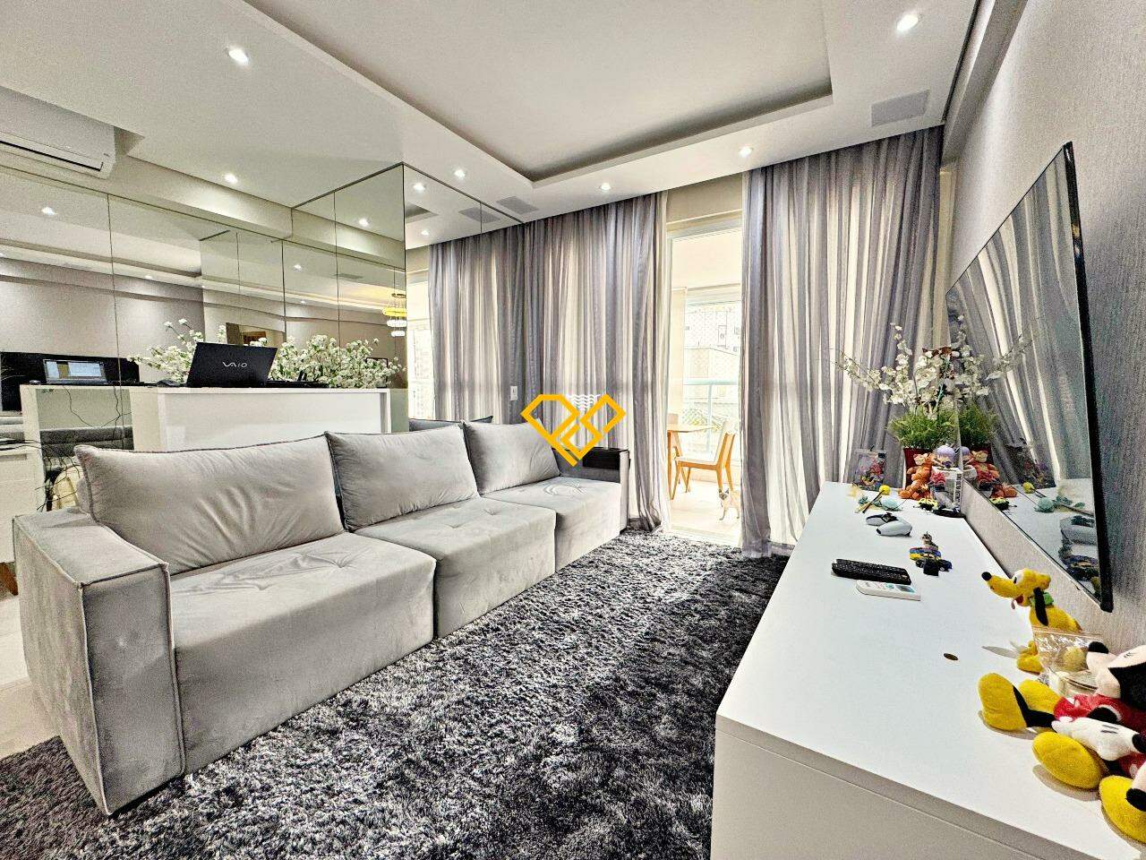 Apartamento à venda no Gonzaga: Sala